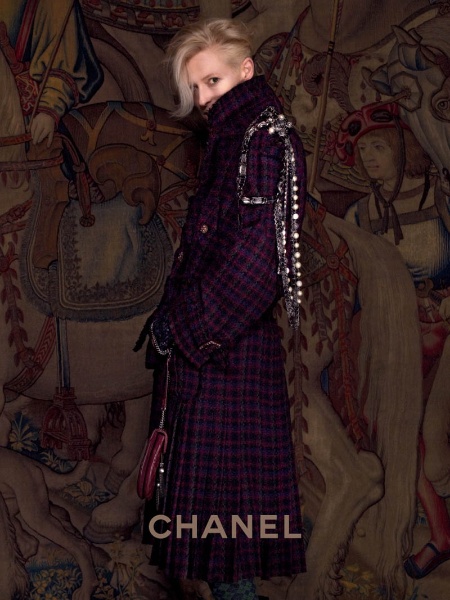 Tilda Swinton 蒂尔达·斯温顿代言Chanel 香奈儿巴黎-爱丁堡系列广告曝光