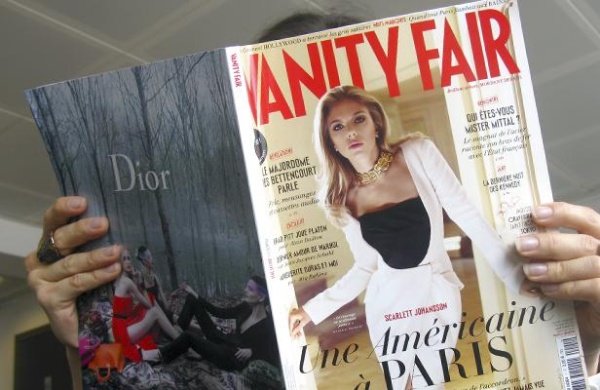 Scarlett Johansson 斯嘉丽·约翰逊登法国版《Vanity Fair 名利场》创刊号封面