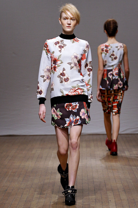 Clements Ribeiro Fall 2013秋冬伦敦时装周发布