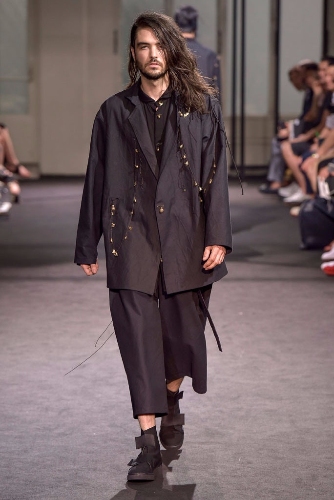 巴黎男装周Yohji Yamamoto Menswear Spring/Summer 2017春夏男装发布