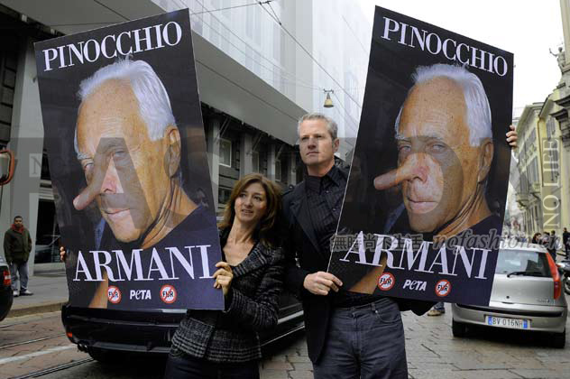 Armani阿玛尼宣布停用动物皮草
