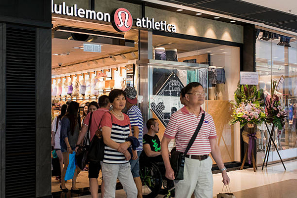 Lululemon二季度盈利翻倍 中国电商销售增长200%