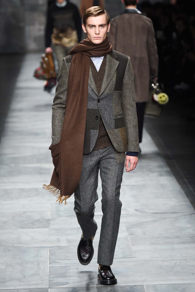 米兰男装周Fendi Menswear Fall/Winter 2015秋冬男装发布