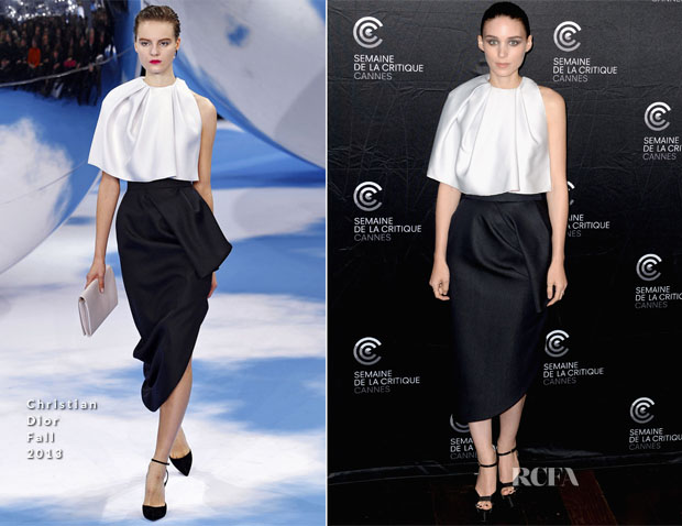 Rooney Mara In Christian Dior - 'Ain't Them Bodies Saints' Cannes Film Festival Photocall