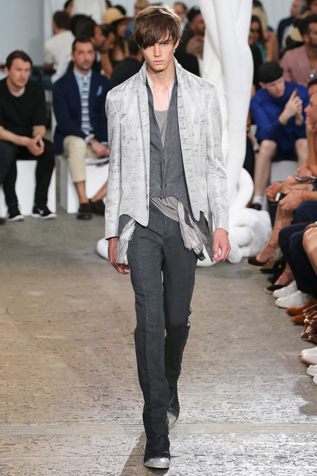 米兰男装周John Varvatos Menswear Spring/Summer 2015 春夏男装发布