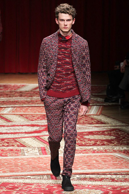 米兰男装周Missoni Menswear Fall/Winter 2015秋冬男装发布