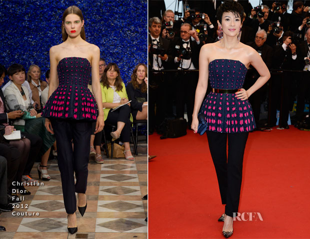 Zhang Ziyi In Christian Dior Couture - ‘The Great Gatsby’ Premiere & Cannes Film Festival Opening Ceremony