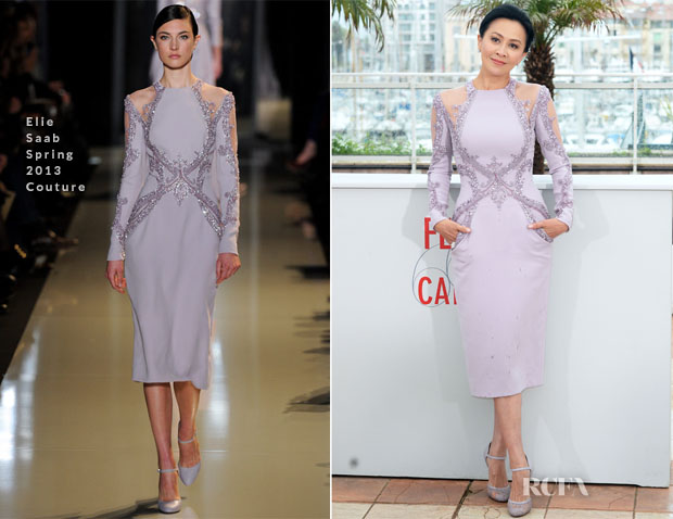 Carina Lau In Elie Saab Couture – ‘Bends’ Cannes Film Festival Photocall