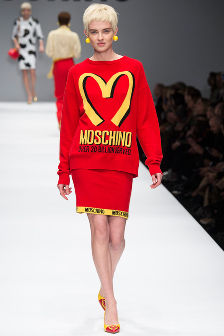 Moschino Fall 2014