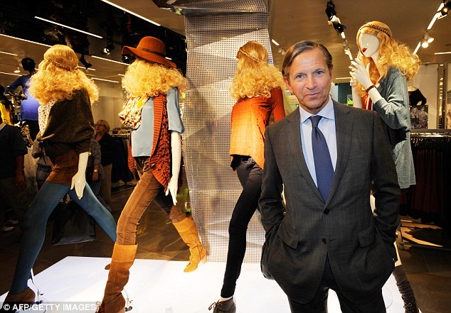 Feeling the heat: M&S chief executive Marc Bolland is under pressure to deliver improvements