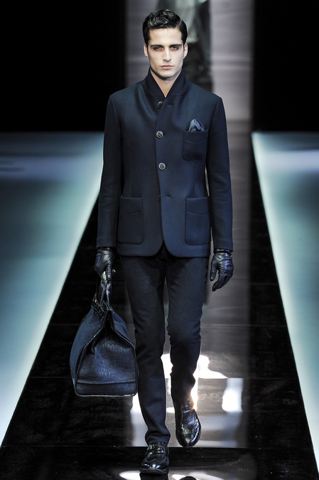 米兰男装周 Giorgio Armani Men's Fall/Winter 2013