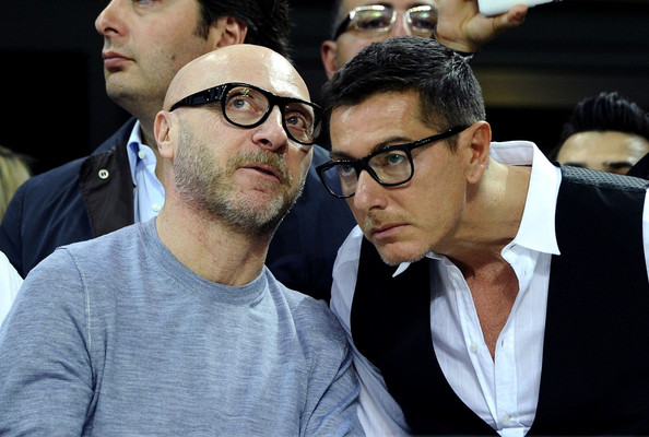 Domenico Dolce - Domenico Dolce and Stefano Gabbana at the InterMilan Championships