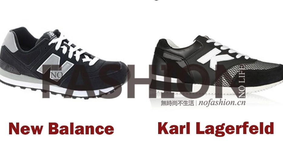 New Balance 控告Karl Lagerfeld 抄袭鞋款