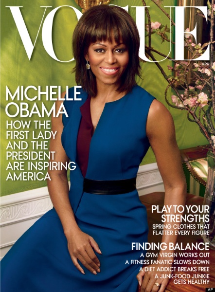 美国第一夫人Michelle Obama 再登Vogue封面