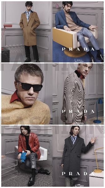 Prada 普拉达2013秋冬男装广告