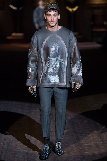 Dolce & Gabbana Menswear Fall/Winter 2014