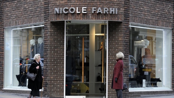 英国时尚品牌Nicole Farhi 进入破产托管