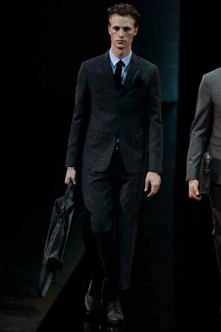 米兰男装周Emporio Armani Menswear Fall/Winter 2014 秋冬男装发布