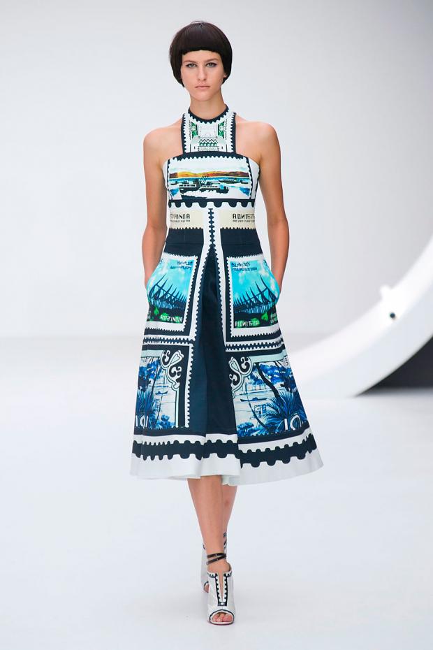 伦敦时装周Mary Katrantzou Spring 2013 Ready-to-Wear Collection