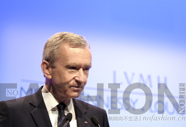 Bernard Arnault 对LVMH集团2015年表示乐观 称核心利润将反弹