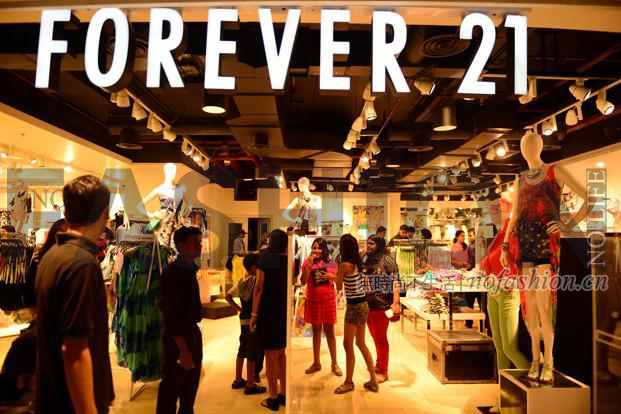 问题不断 Forever 21印度经营权再度转手 作价2600万美元