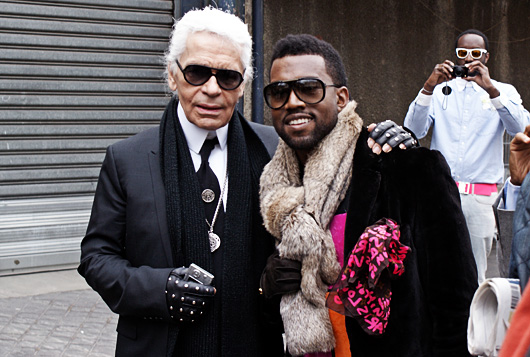 Karl Lagerfeld 和 Kanye West合作新系列？