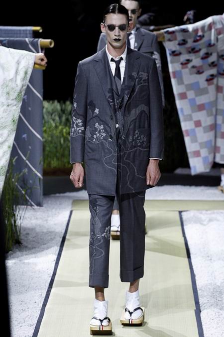 巴黎男装周Thom Browne Menswear Spring/Summer 2016春夏男装发布