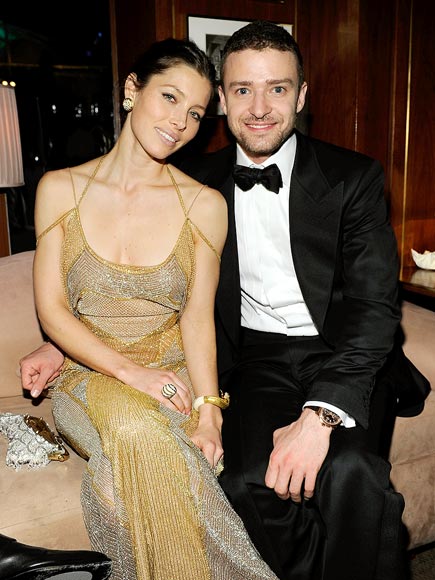 Jessica Biel 和 Justin Timberlake 上周五完婚