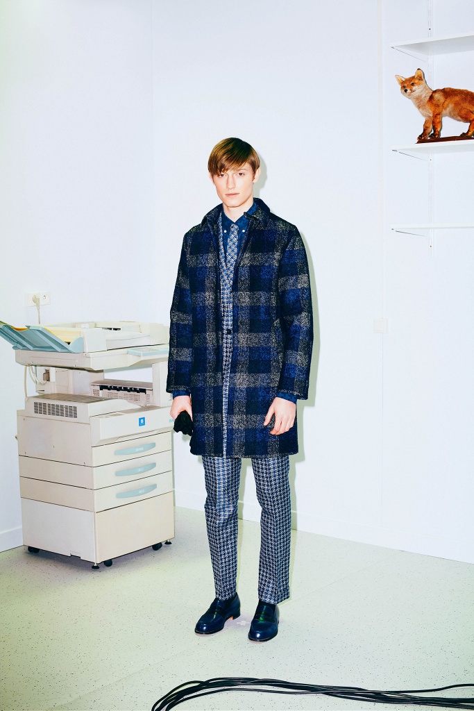 巴黎男装周Maison Kitsuné Menswear Fall/Winter 2015秋冬男装发布