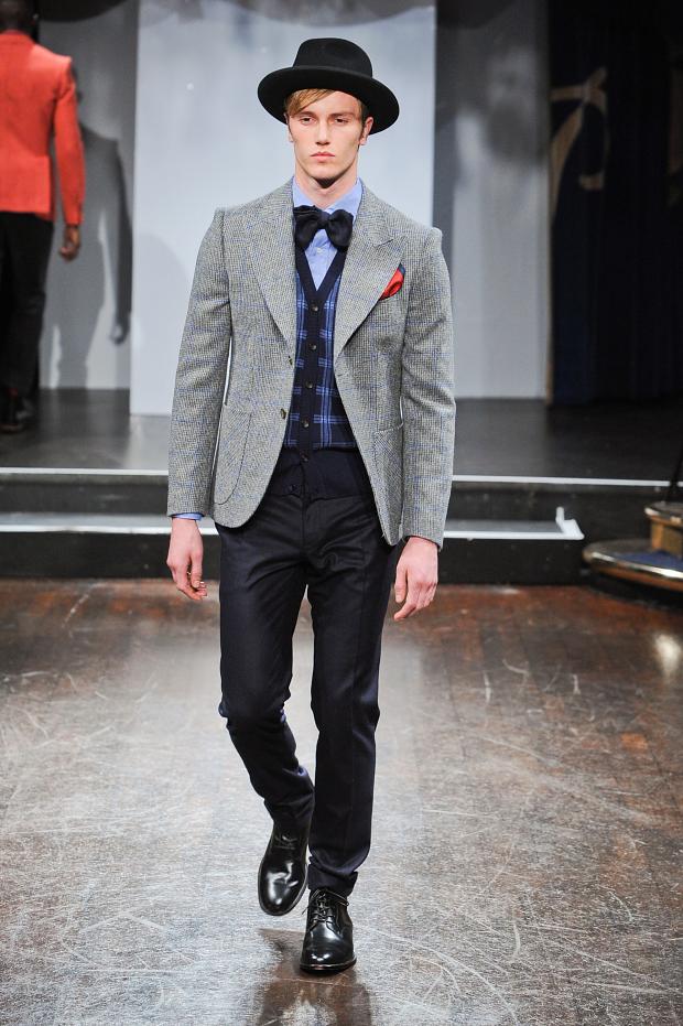 伦敦男装周Nutters of Savile Row Men's Fall/Winter 2013