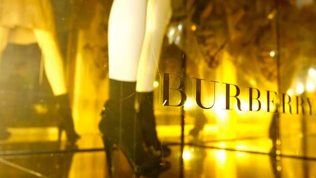 Burberry引领奢侈品股价集体跳水