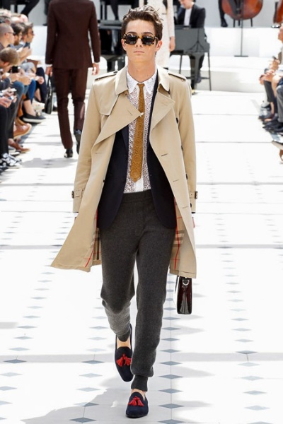 伦敦男装周Burberry Prorsum Menswear Spring/Summer 2016