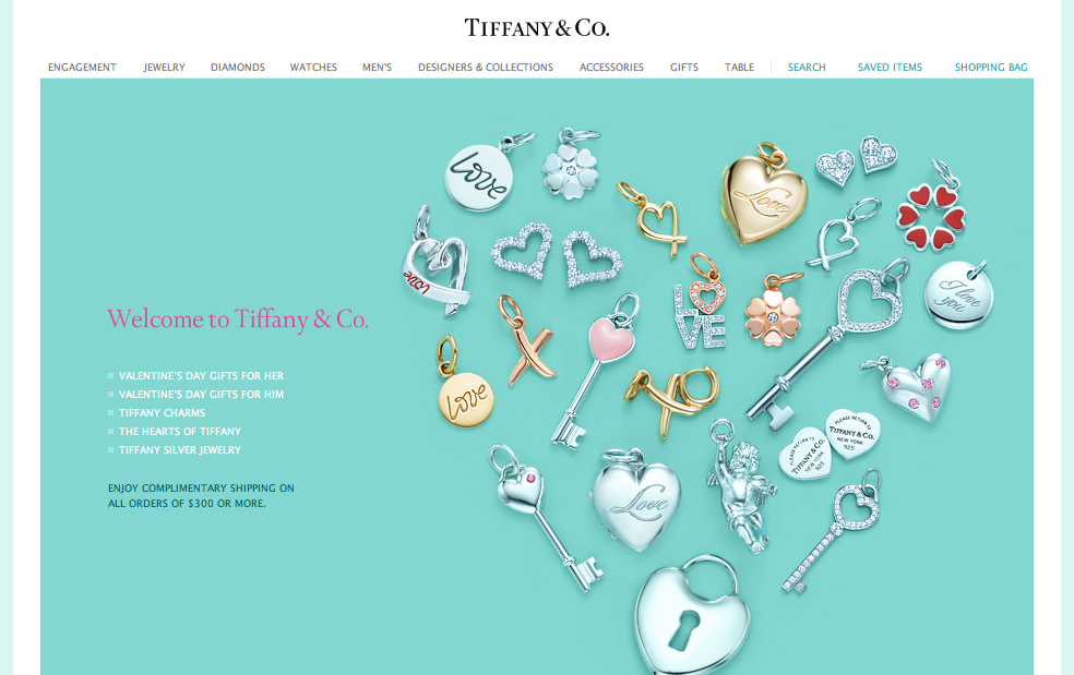 L2发布奢侈品珠宝手表Digital IQ Index排行榜 Tiffany & Co排名榜首