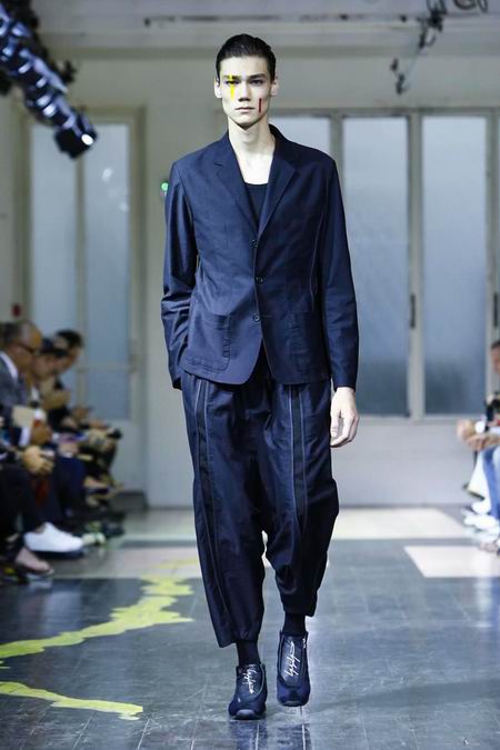 巴黎男装周Yohji Yamamoto Menswear Spring/Summer 2016春夏男装发布