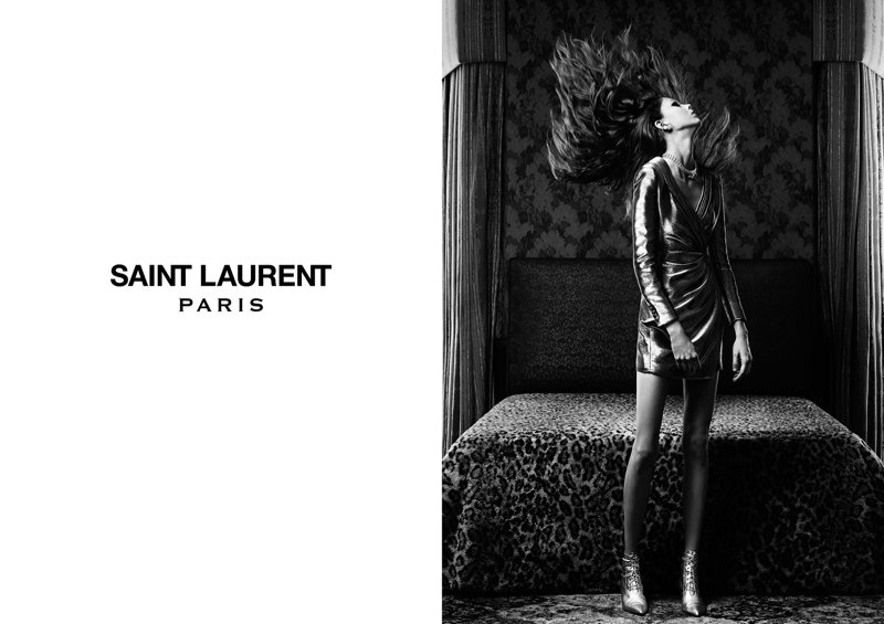 Saint Laurent 2014春夏广告