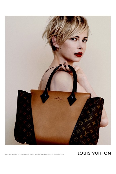 Michelle Williams 米歇尔·威廉姆斯代言Louis Vuitton 路易威登新款手袋