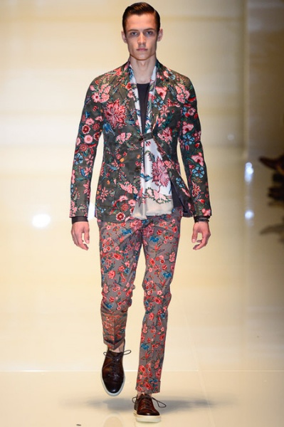 米兰男装周Gucci Menswear Spring/Summer 2014 古驰春夏男装发布