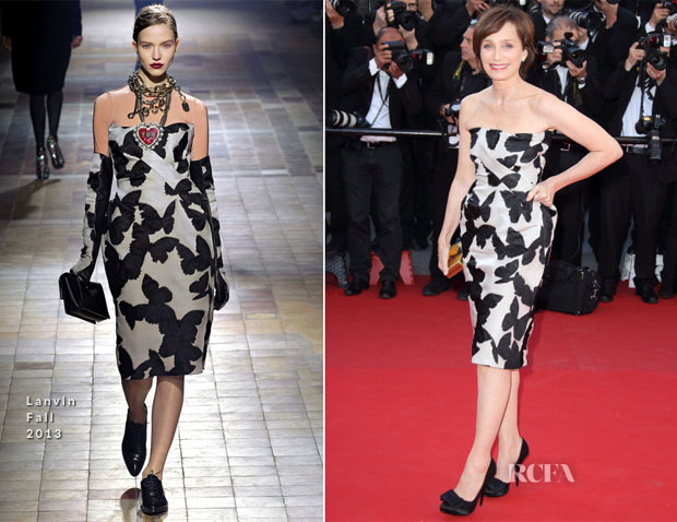 Kristin Scott Thomas In Lanvin - ‘The Immigrant’ Cannes Film Festival Premiere