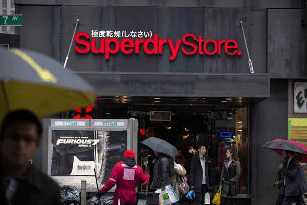 Superdry极度干燥更换首席财务官