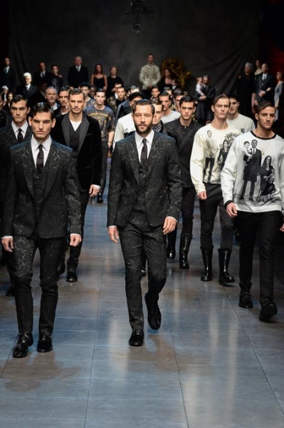 Dolce & Gabbana Menswear Fall/Winter 2015