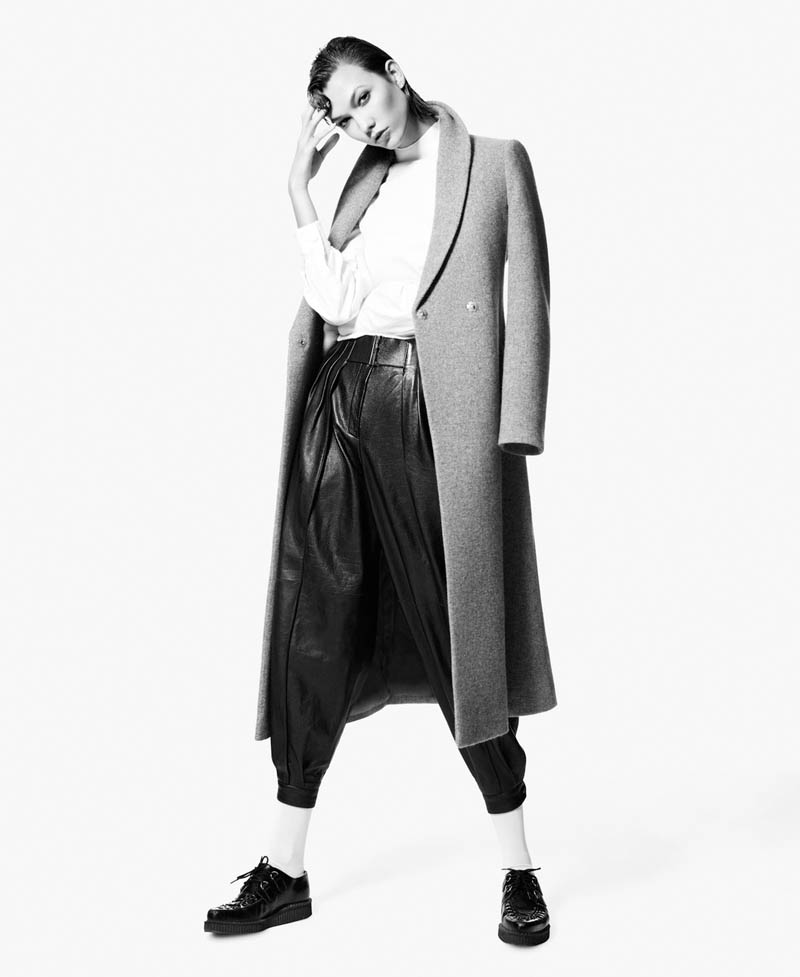 KarlieMonde10 Karlie Kloss Gets Androgynous for M le Mondes December Cover Story by Daniel Sannwald