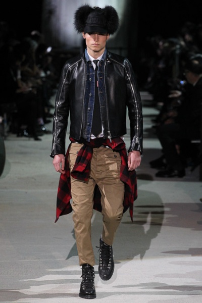 Dsquared² Menswear Fall/Winter 2015