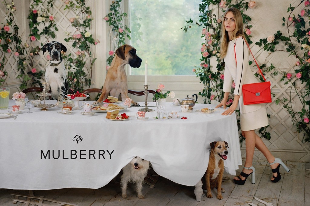 Cara Delevingne 代言Mulberry 2014春夏系列