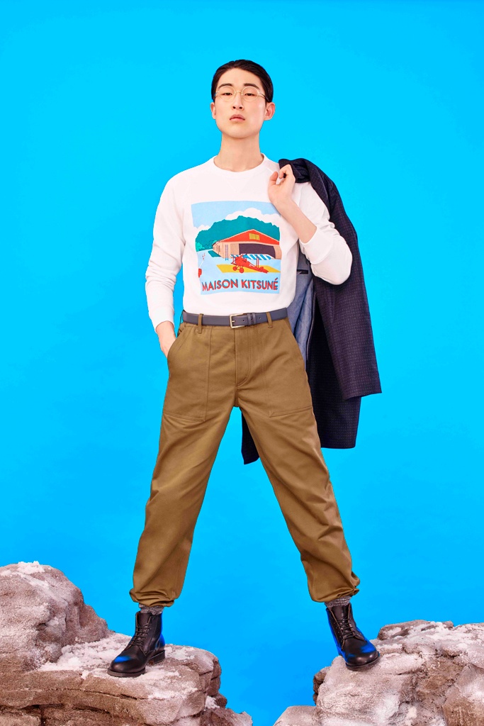 巴黎男装周Maison Kitsuné Menswear Fall/Winter 2016秋冬男装发布