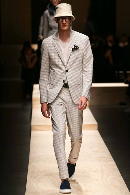 米兰男装周Canali Menswear Spring/Summer 2015春夏男装发布