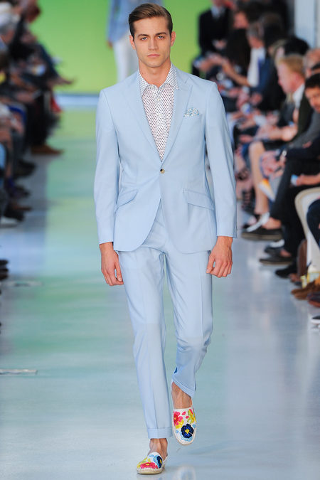 伦敦男装周Richard James Menswear Spring/Summer 2014 春夏男装发布