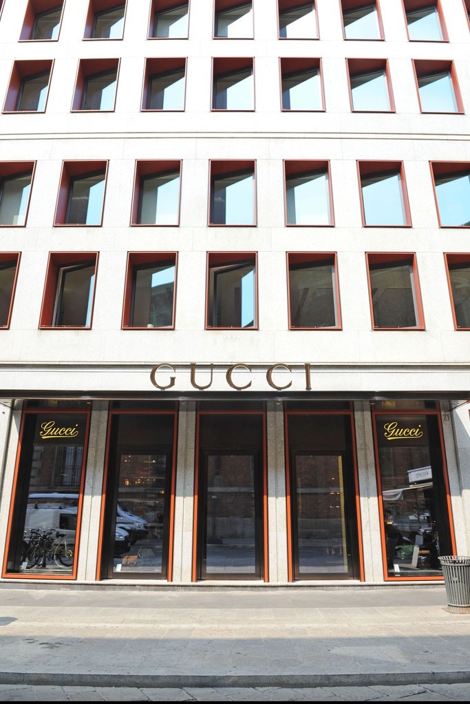 Gucci 古驰欧洲首家男装旗舰店周日米兰开幕