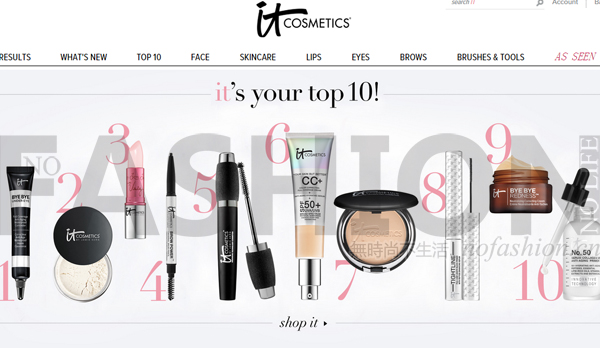 IT Cosmetics 官网网站