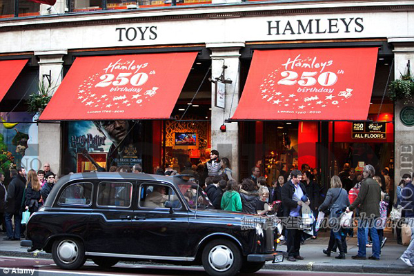 千百度1亿英镑收购英国玩具零售商Hamleys