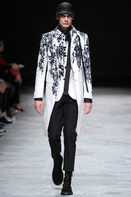 巴黎男装周Ann Demeulemeester Menswear Spring/Summer 2014 春夏男装发布